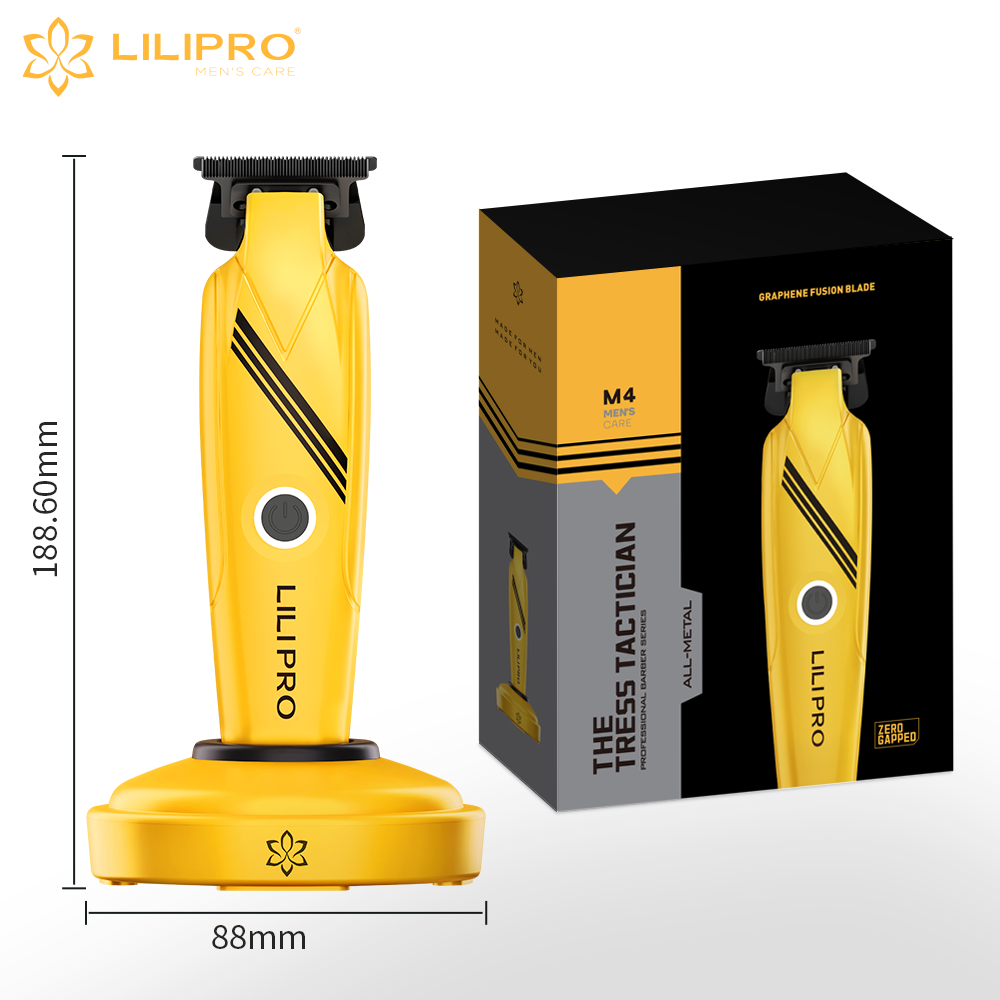 Perfiladora Profesional Zero Gap con Cuchilla T DLC, Motor 7.200 RPM y Batería Recargable • LILIPRO M4
