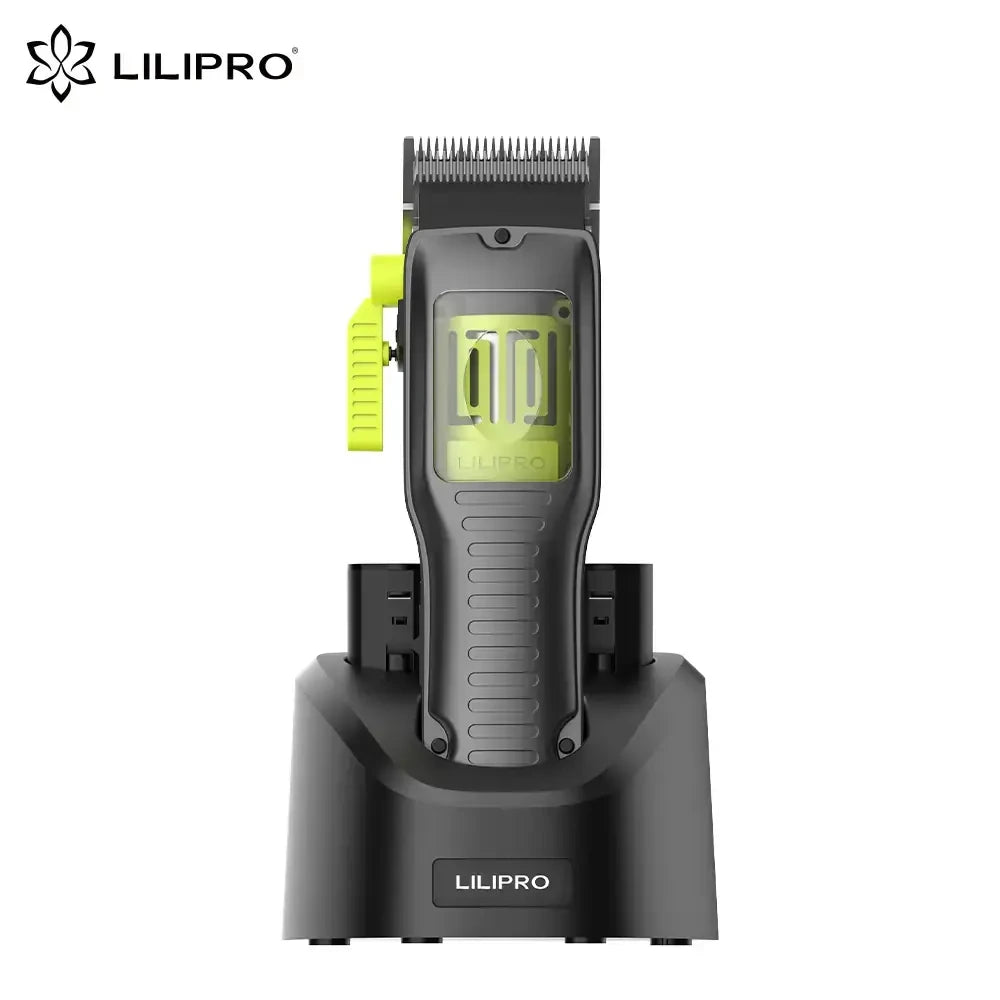 Máquina de Cortar Cabello Profesional con Batería Extraíble, Hoja DLC y Motor 6.800 RPM • LILIPRO L52